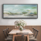 Dancing on the Waves - Floater Framed Canvas Print
