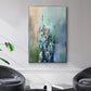 Current Air II - Floater Framed Canvas Print