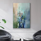 Current Air II - Floater Framed Canvas Print