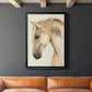 Golden Palomino II - Modern Framed Canvas Print