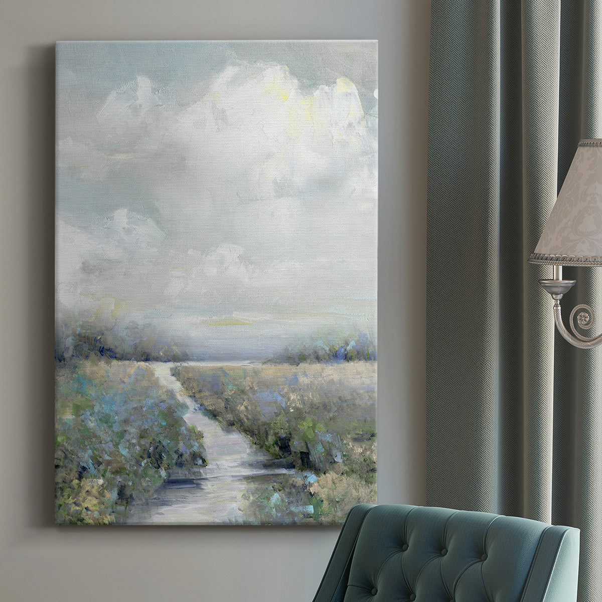 Peninsula Path Premium Gallery Wrapped Canvas - Ready to Hang