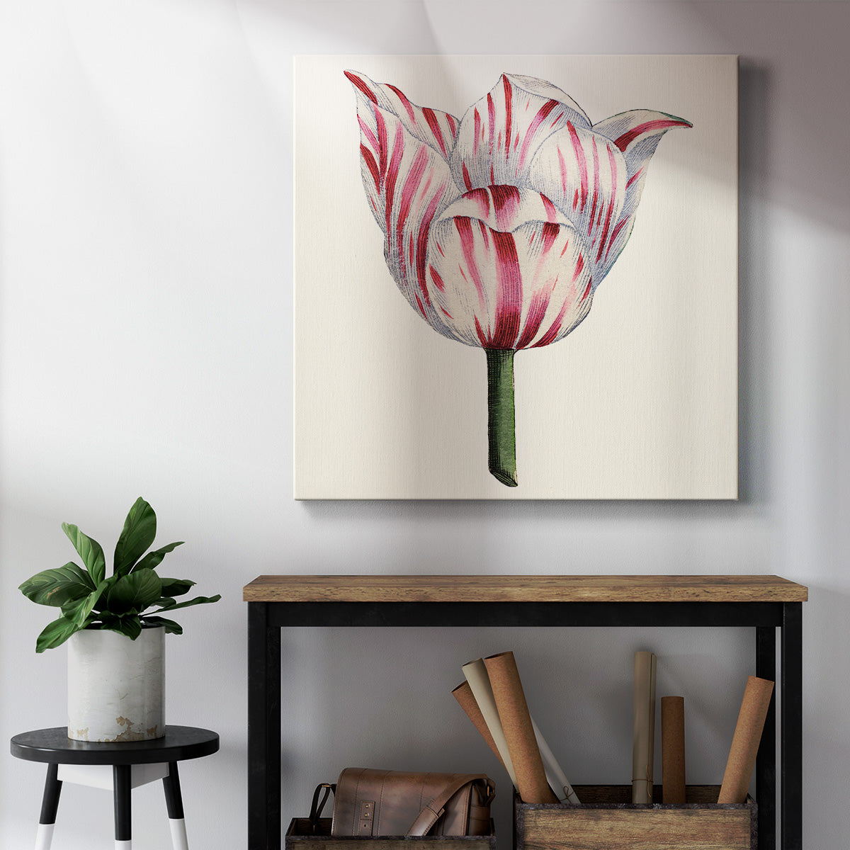 Tulip Garden I - Canvas Art Print