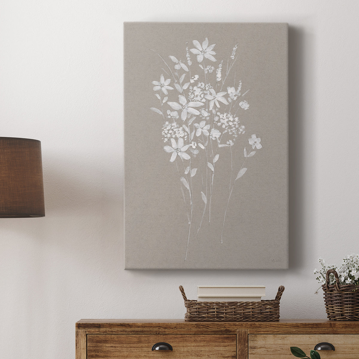 Delicate Botanicals II - Canvas Art Print