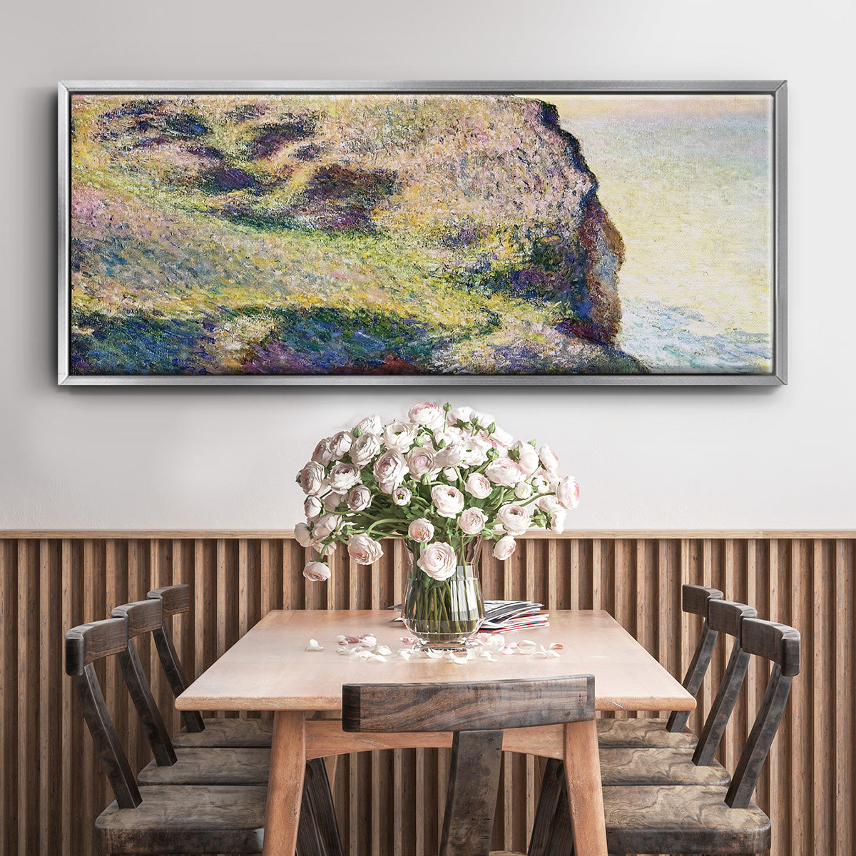 The Pointe du Petit Ailly, 1897 - Floater Framed Canvas Print