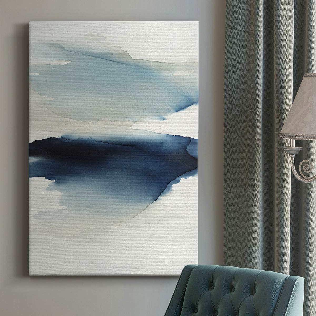 Waves I Premium Gallery Wrapped Canvas - Ready to Hang