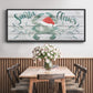 Tis the Seasun Collection D - Floater Framed Canvas Print