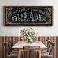 Dreams - Floater Framed Canvas Print