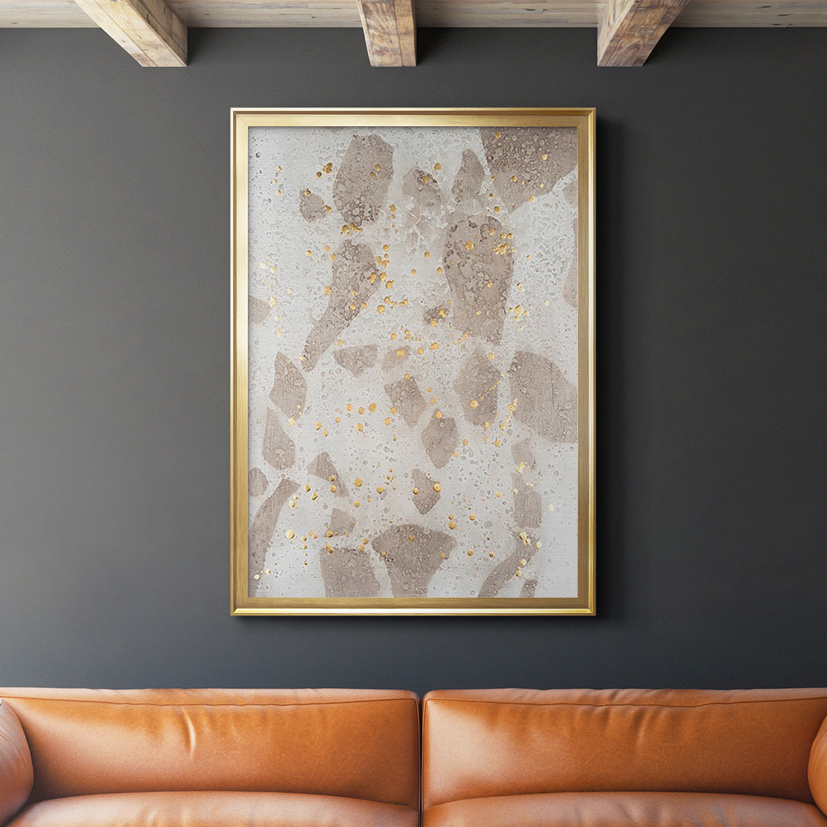 Chordata II - Modern Framed Canvas Print