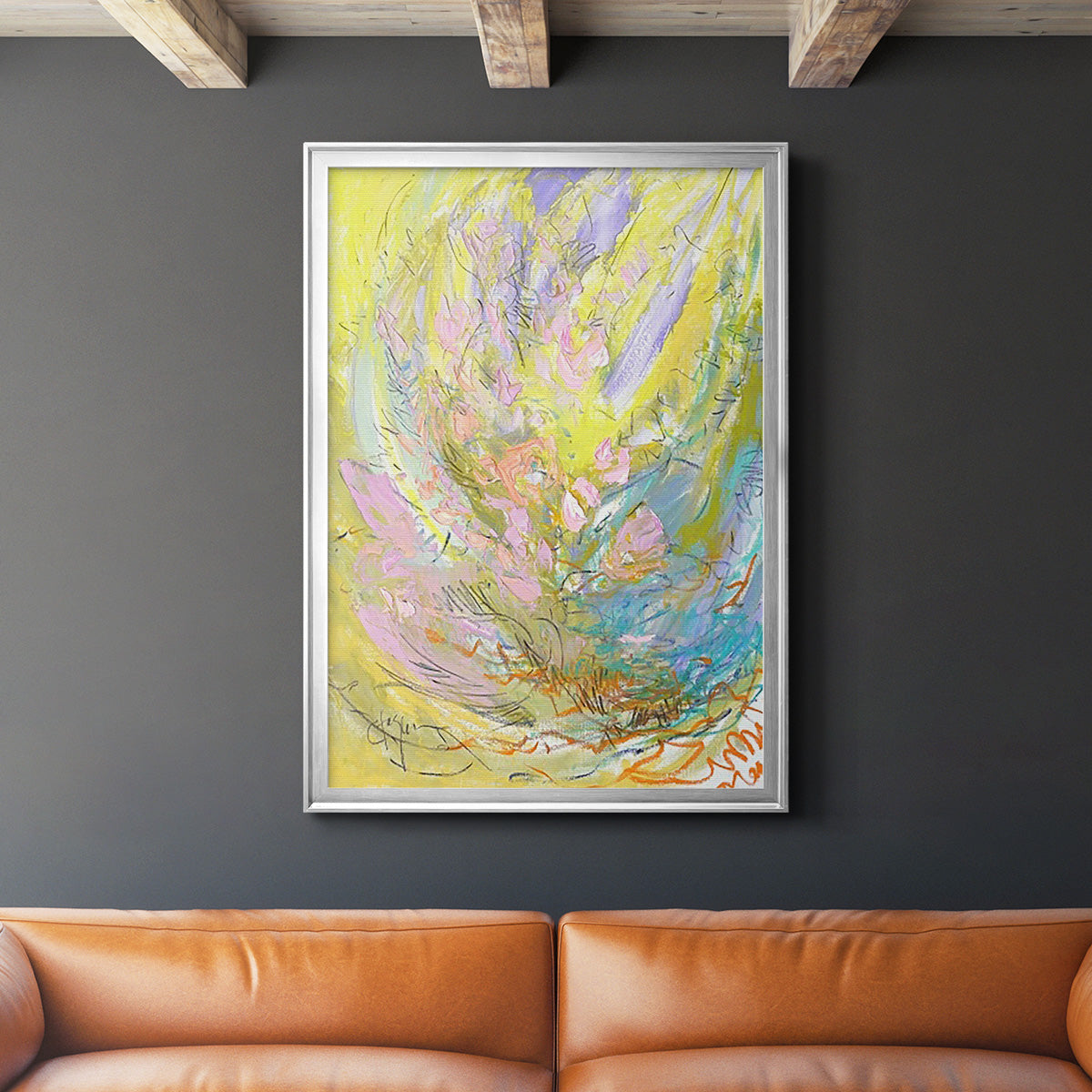 Approaching Equinox - Modern Framed Canvas Print