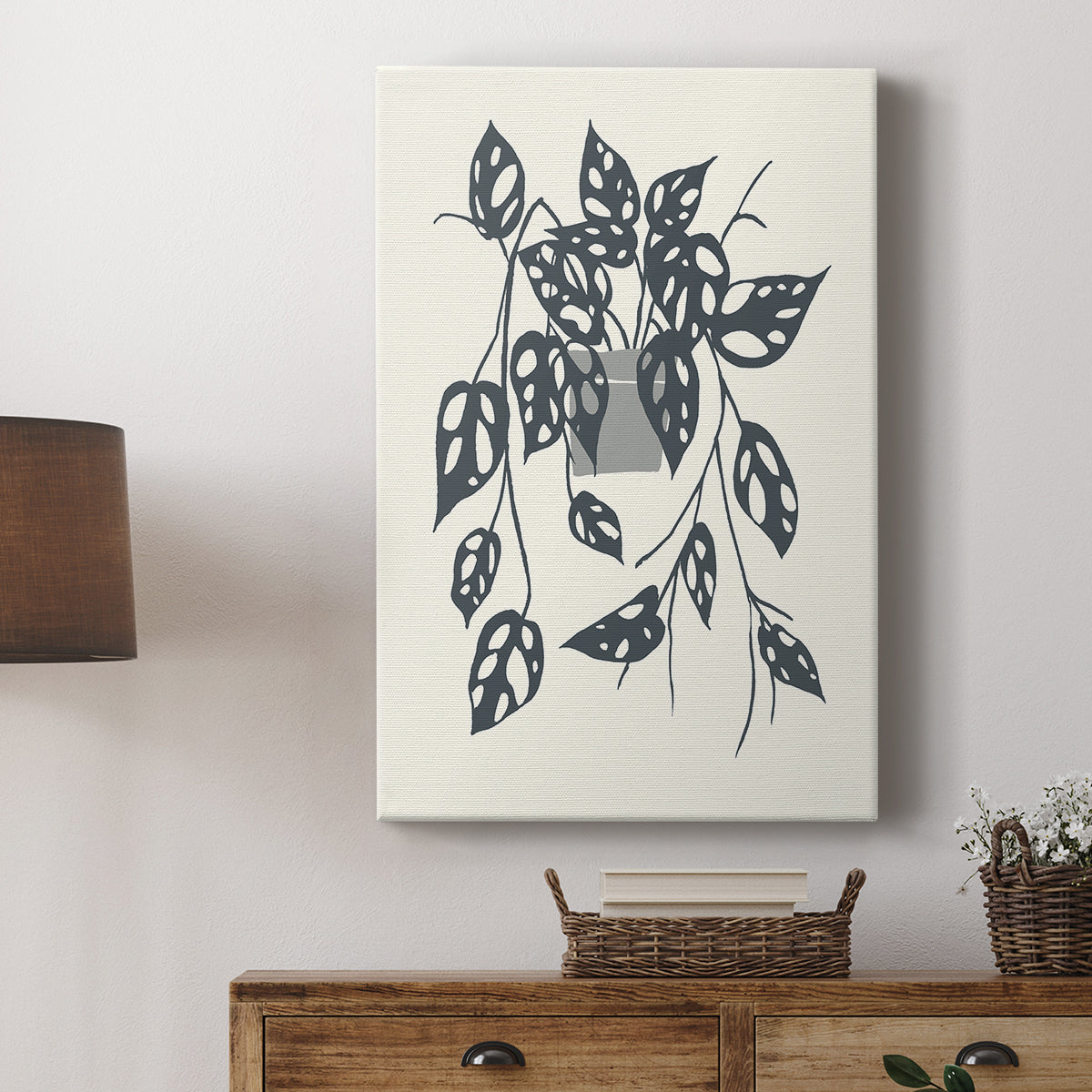 Growing Leaves V - Canvas Art Print