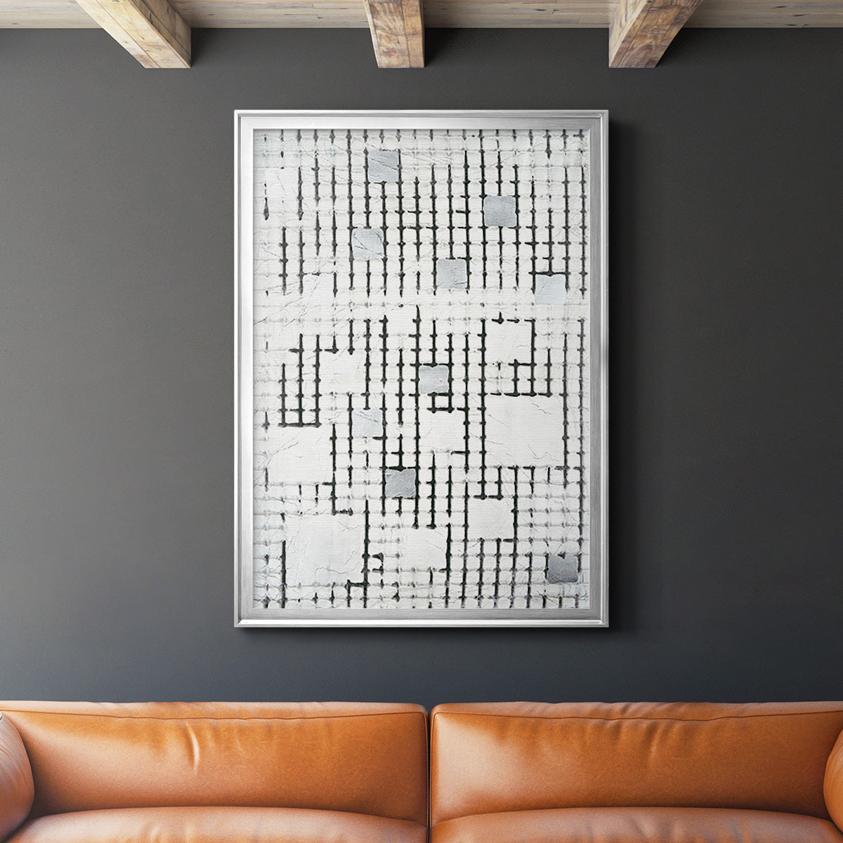 Gossamer II - Modern Framed Canvas Print
