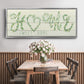 Shiplap Vines Home - Floater Framed Canvas Print