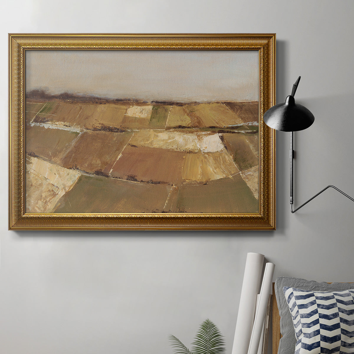 Autumn Pasture I Premium Framed Canvas- Ready to Hang