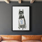 Love and Husky - Modern Framed Canvas Print