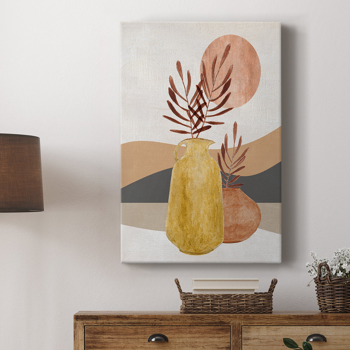 Adobe Moon I - Canvas Art Print