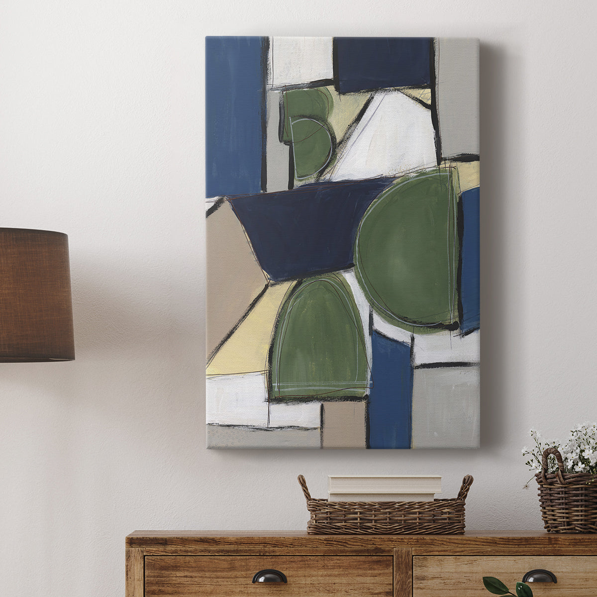 Spatial Mix II - Canvas Art Print