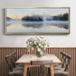 Scene on the Water VIII - Floater Framed Canvas Print