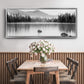 Mountain Reflection - Floater Framed Canvas Print