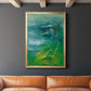 Peaceful Diptych I - Modern Framed Canvas Print