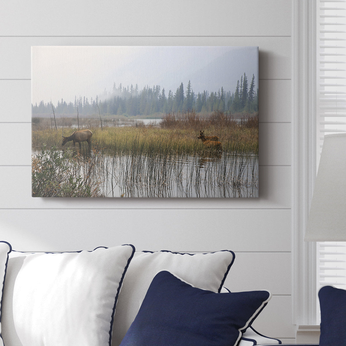 Out with the Twins - Canvas Art Print