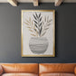 Palm Arrangement I - Modern Framed Canvas Print