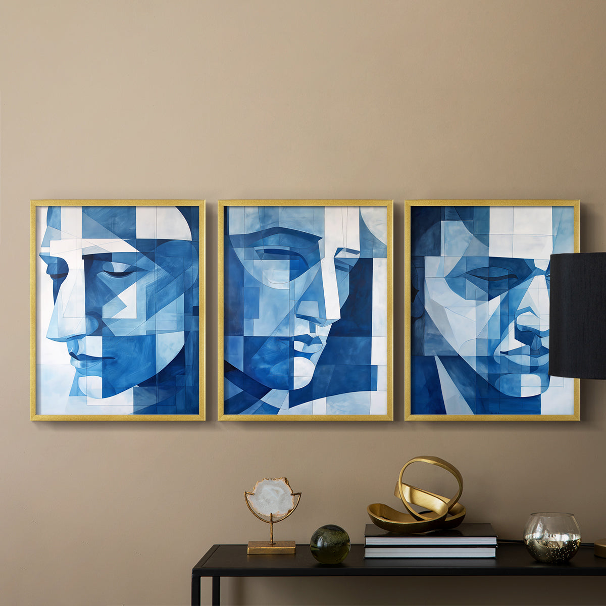 Abstract Series XXVIII - Restickable Framed Art Set