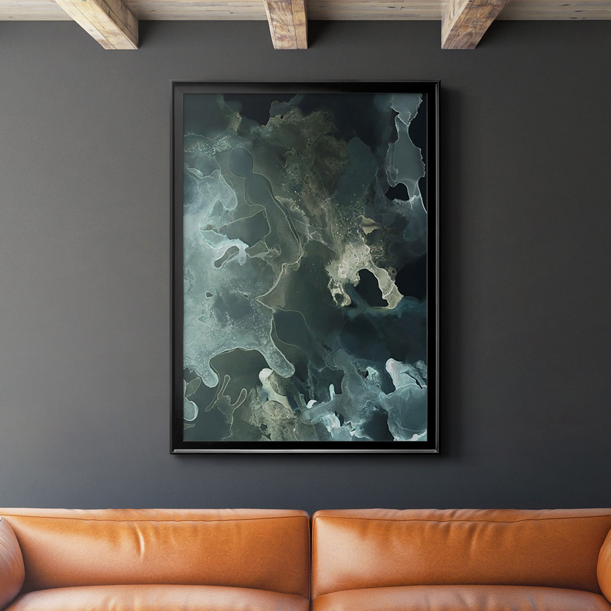 Gilded Spector I - Modern Framed Canvas Print