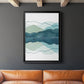 Icicle Range II - Modern Framed Canvas Print