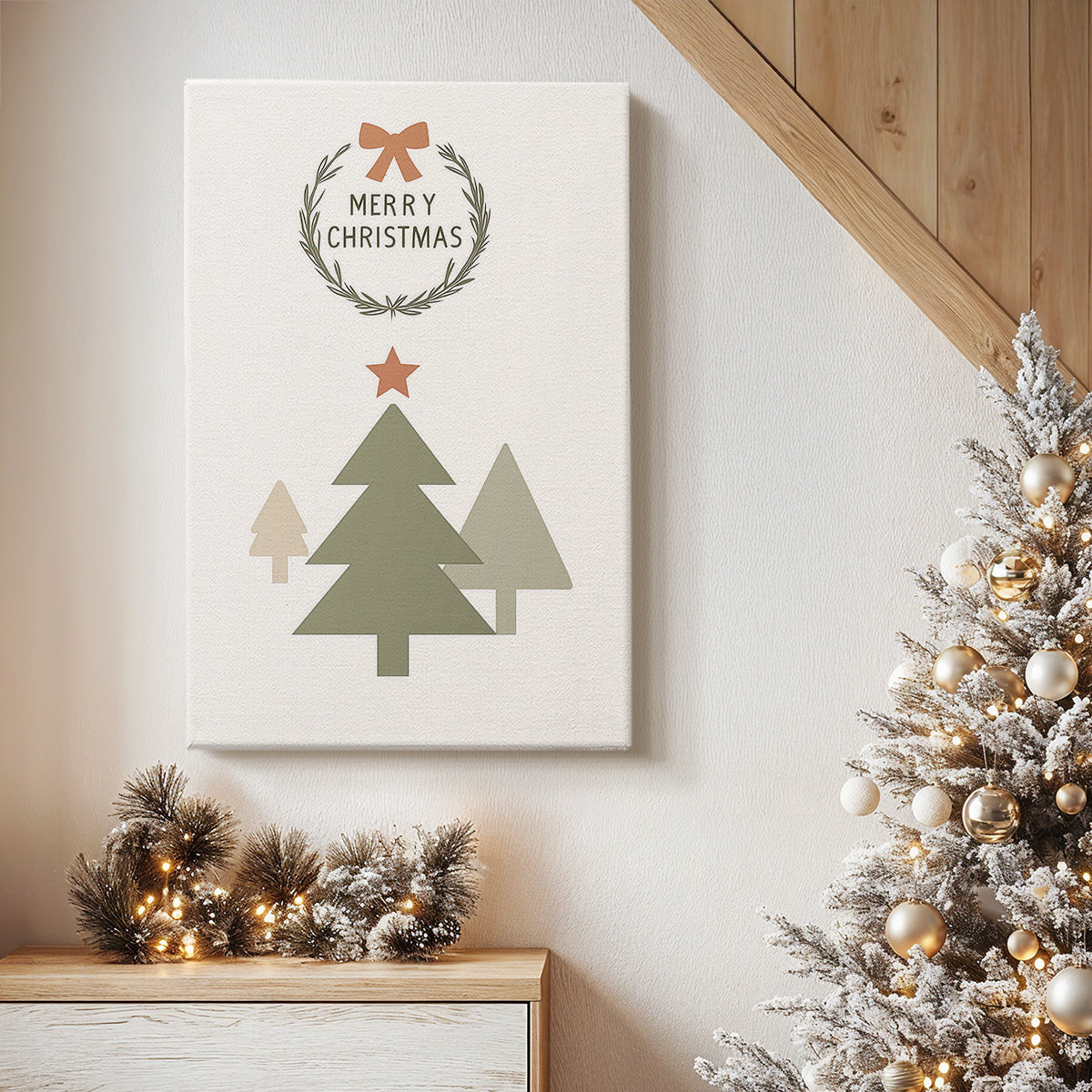 Snowwhite Blessing of Bells - Canvas Art Print