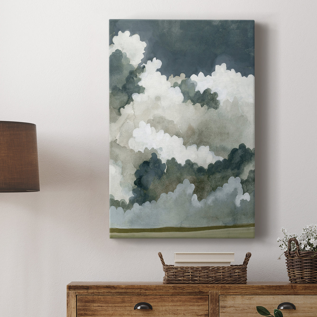 Vast Neutral Sky II - Canvas Art Print