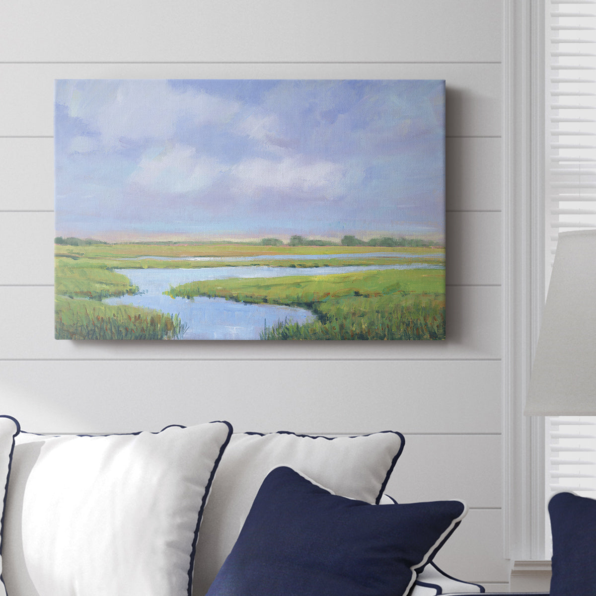 Summer Marsh II - Canvas Art Print