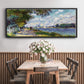 The Seine at Argenteuil, 1875 - Floater Framed Canvas Print
