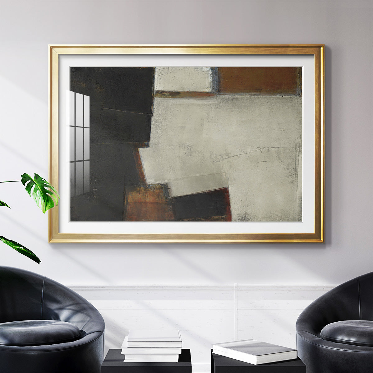 Our Way to Fall - Modern Framed Art Print