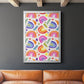Love Loudly Collection E - Modern Framed Canvas Print