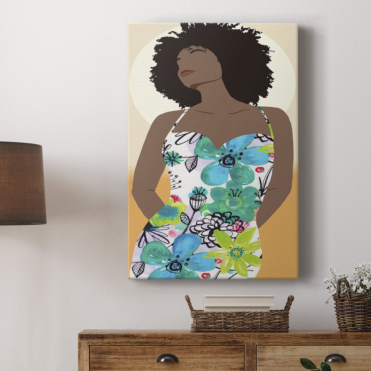 You Go Woman I - Canvas Art Print