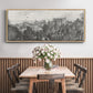 City of Cleveland - Floater Framed Canvas Print