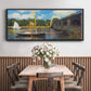 The Road Bridge, Argenteuil - Floater Framed Canvas Print