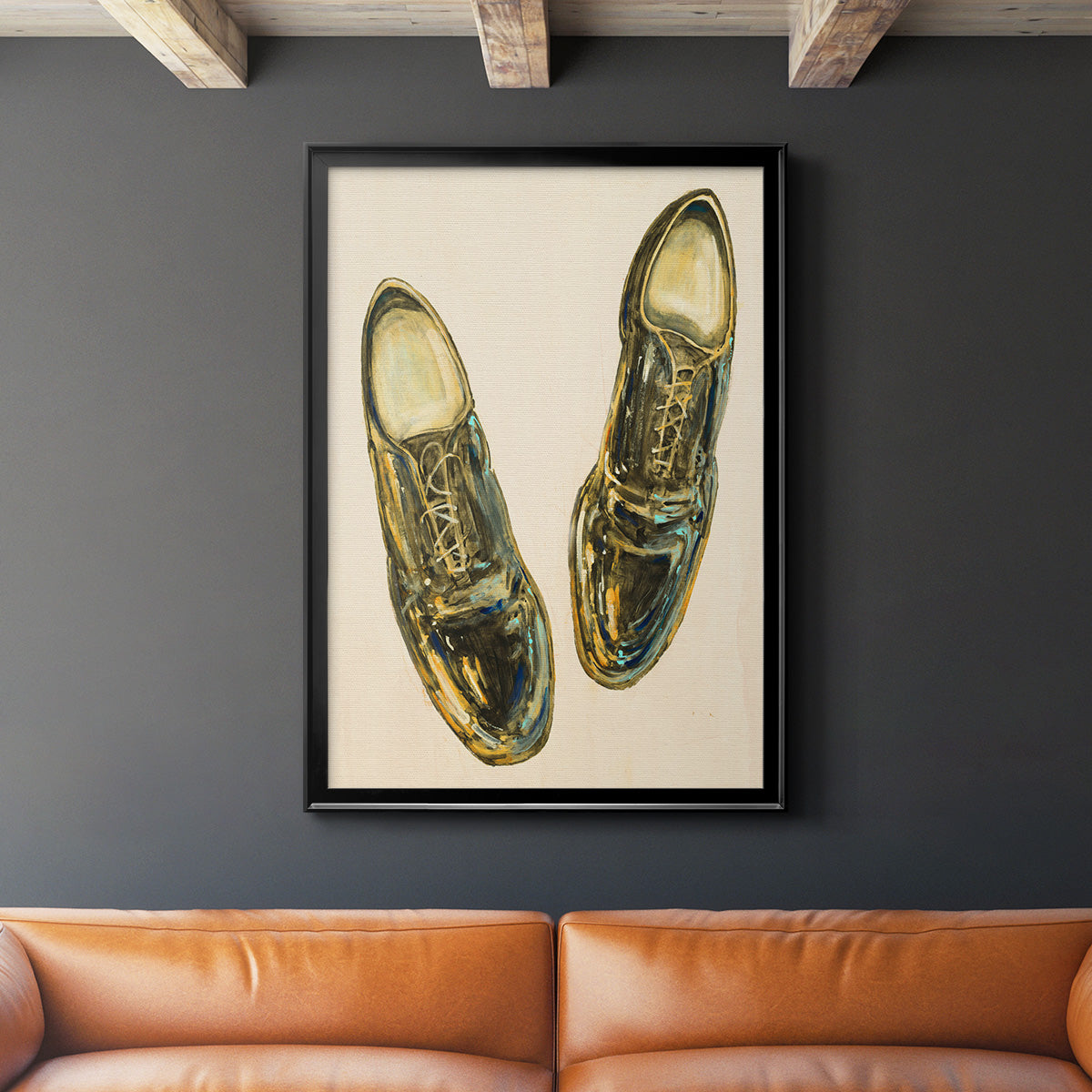 The Shoe Fits I V1 - Modern Framed Canvas Print