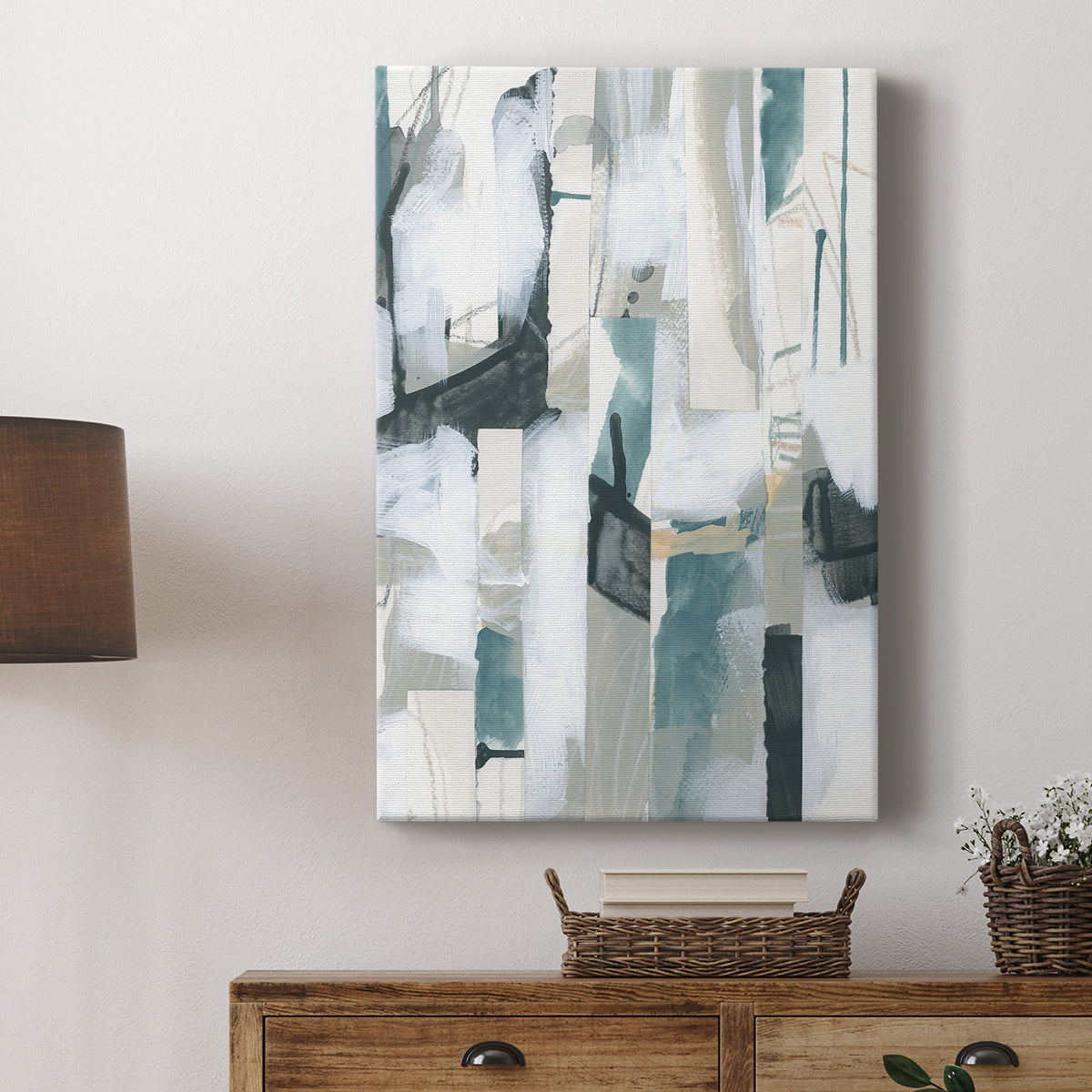 Sea Cavern Strata III - Canvas Art Print