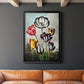 Temple of Flora VI - Modern Framed Canvas Print