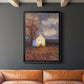 September - Modern Framed Canvas Print
