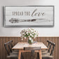 Spread the Love - Floater Framed Canvas Print