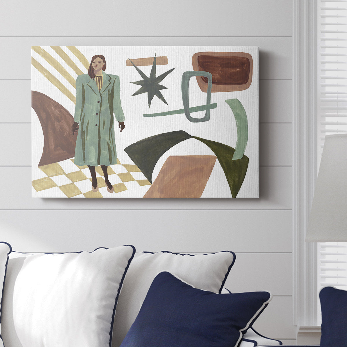 Vintage Vibes II - Canvas Art Print