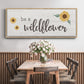 Be a Wildflower - Floater Framed Canvas Print