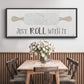 Roll With It - Floater Framed Canvas Print