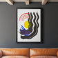 Shifting III - Modern Framed Canvas Print