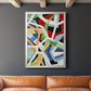 Magnetic Color I - Modern Framed Canvas Print