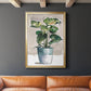 Potted Houseplant II - Modern Framed Canvas Print