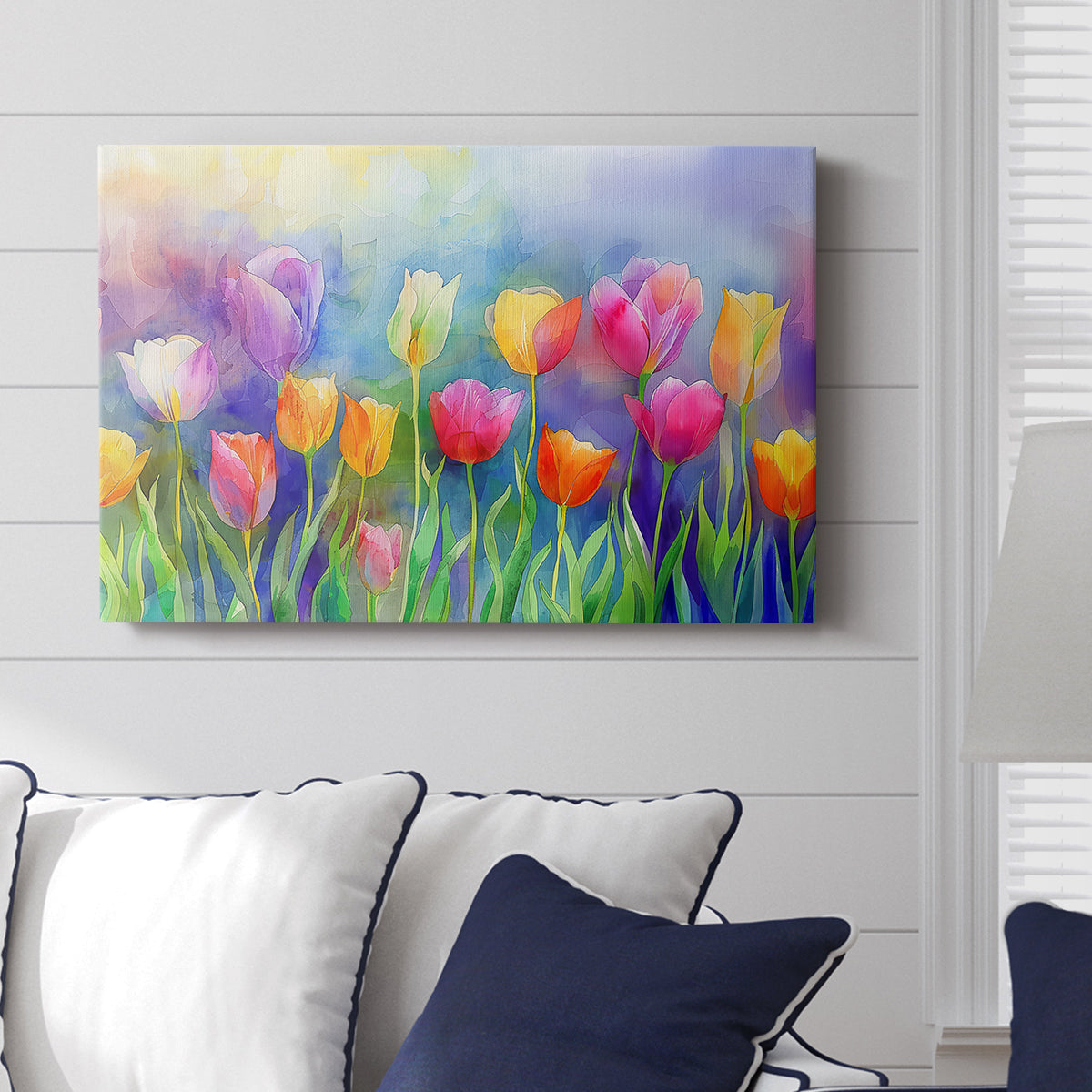 Floral Watercolor XLII - Canvas Art Print