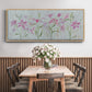 Dancing Pink Trio III - Floater Framed Canvas Print